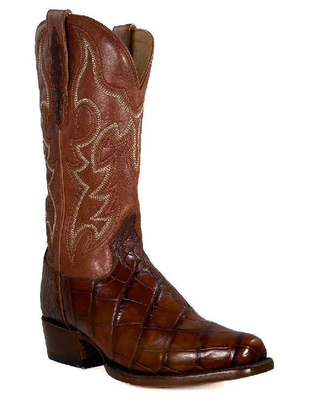 Men's cowboy boots with a scalloped edgeMen's Perseus Western Boots