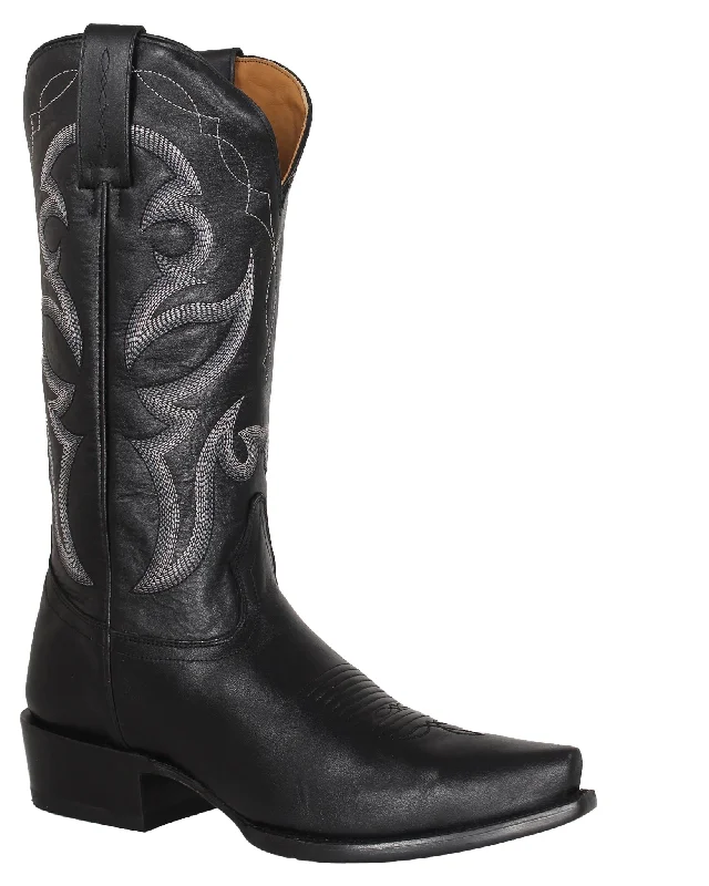 Men's cowboy boots with a tooled leather designMen's Olympio Western Boots