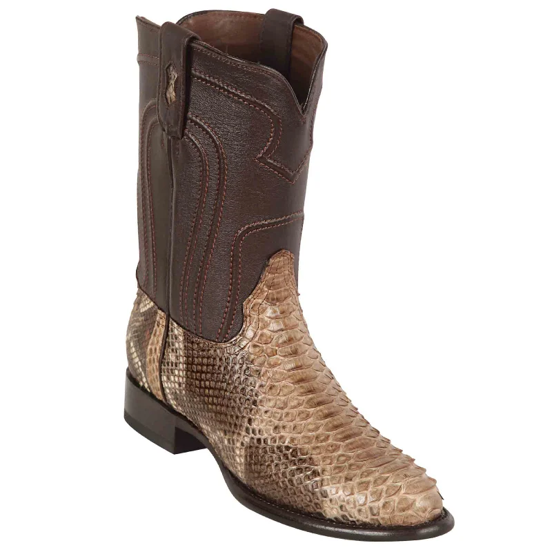 Men's cowboy boots with a distressed leather finishRoper Snakeskin Western Boots