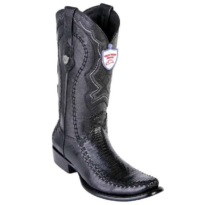 Alligator - print men's cowboy boots for a bold lookLizard Dubai Toe Mens Cowboy Boots