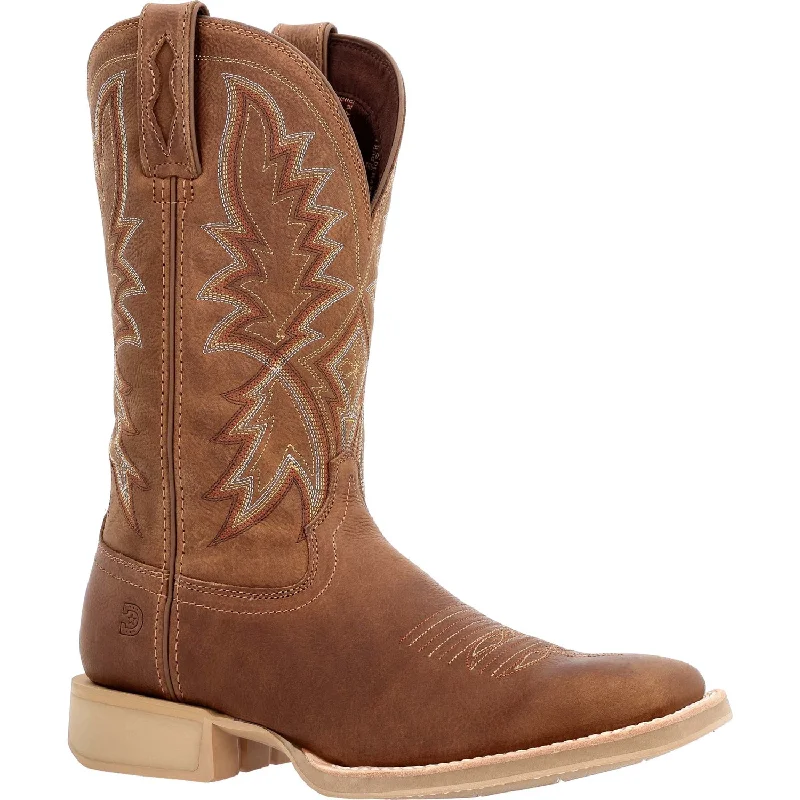 Men's cowboy boots with a leather lining for comfortDurango Mens Rebel Pro Lite Western Coyote Brown Leather Cowboy Boots