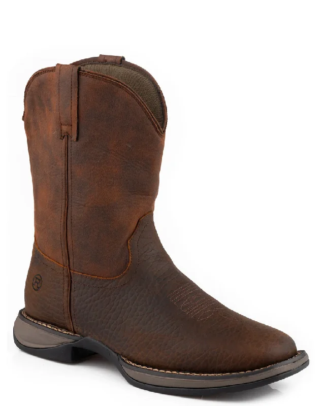 Men's cowboy boots with a leather sole for a classic lookMen's Wilder II Western Boots