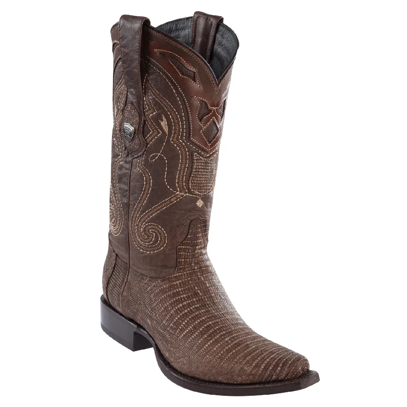 Men's cowboy boots with a spur ledgeMen's Lizard Mexican Boots