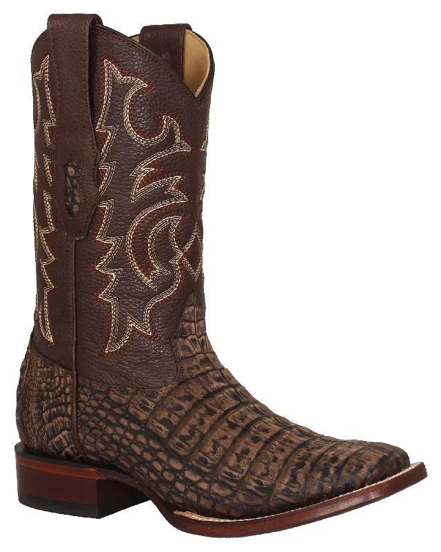 Alligator - print men's cowboy boots for a bold lookMen's Enzo Western Boots