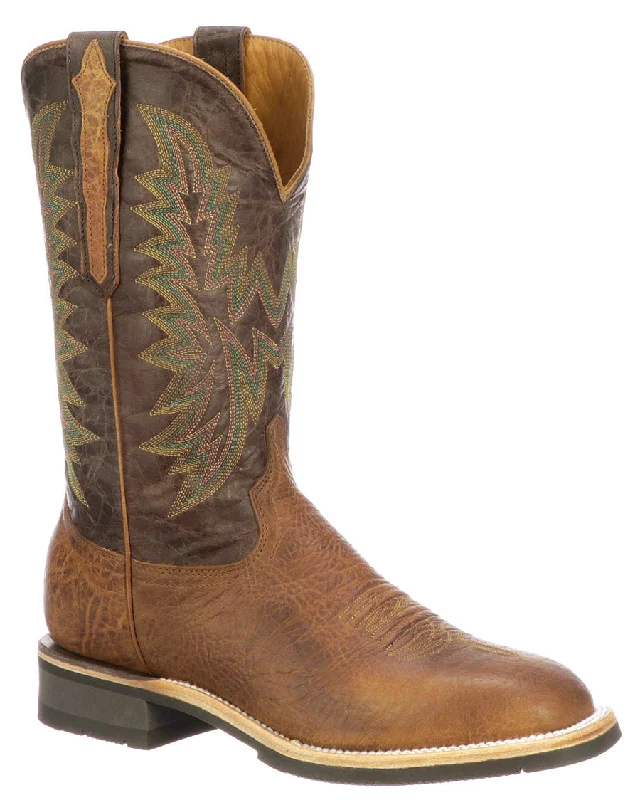 Men's cowboy boots with a leather sole for a classic lookMen's Rudy Western Boots