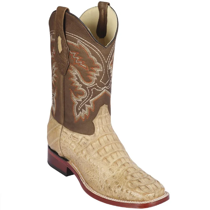 Men's cowboy boots with a heel guardCaiman Hornback Cowboy Boots