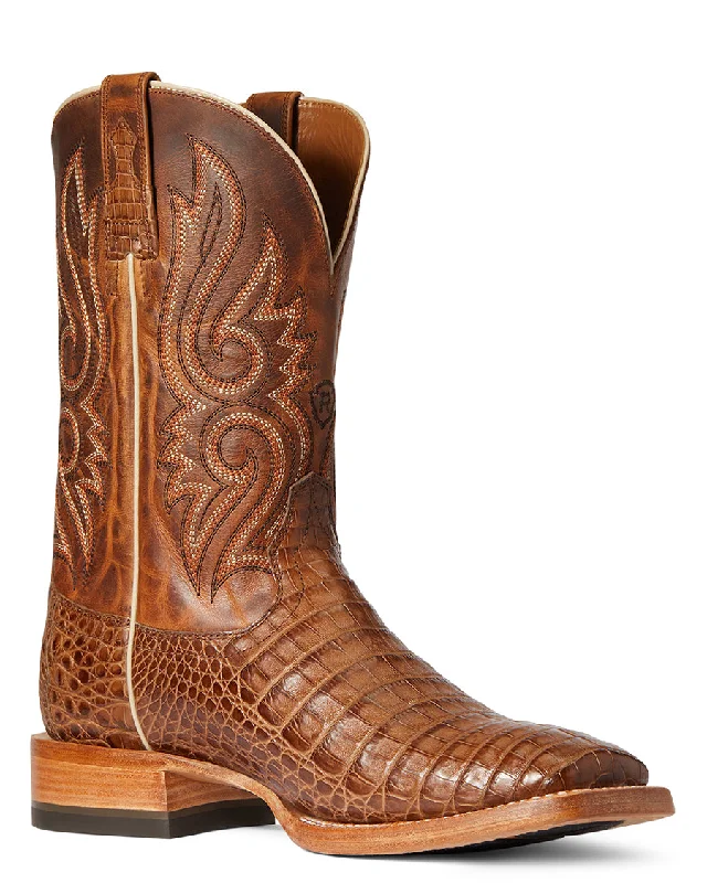 Men's cowboy boots with a distressed leather finishMen's Relentless Denton Cowboy Western Boots