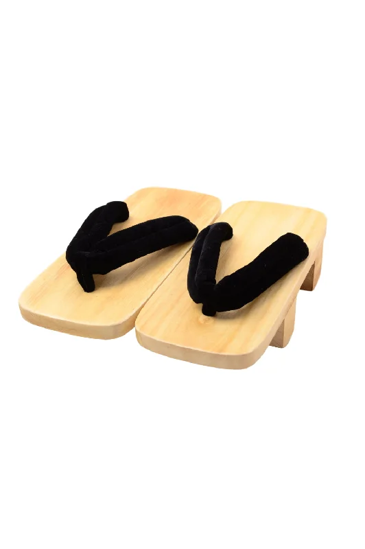 Men's sandals with a leather lining for comfortMen Geta : Medium / Nimaiba Natural