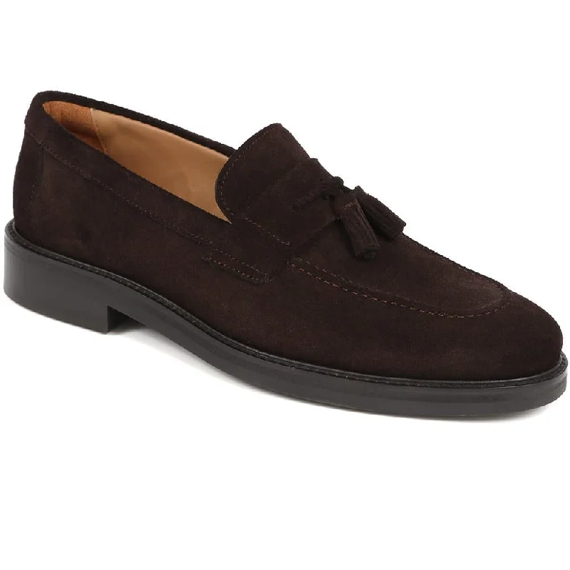 Men's loafers with a tassel front for a classic lookRogan Leather Loafers  - ROGAN / 325 746