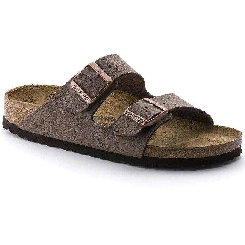 Men's sandals with a wide strap for supportArizona Birko-Flor Nubuck - Regular