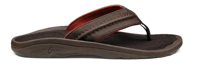 Men's sandals with a buckle closureHokua - Dark Java