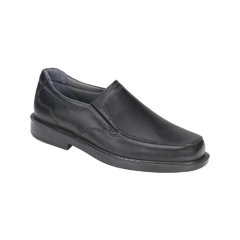 Suede men's loafers for a soft and luxurious feelSAS Men's Diplomat Slip On Loafer - Black