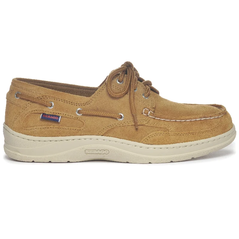 Men's boat shoes with a tassel detailScotty - Brown Cognac