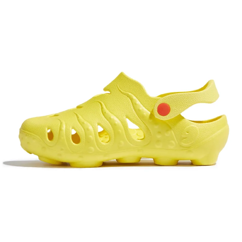 Flip - flop style men's sandals for beach wearMaize Yellow Octopus I Men