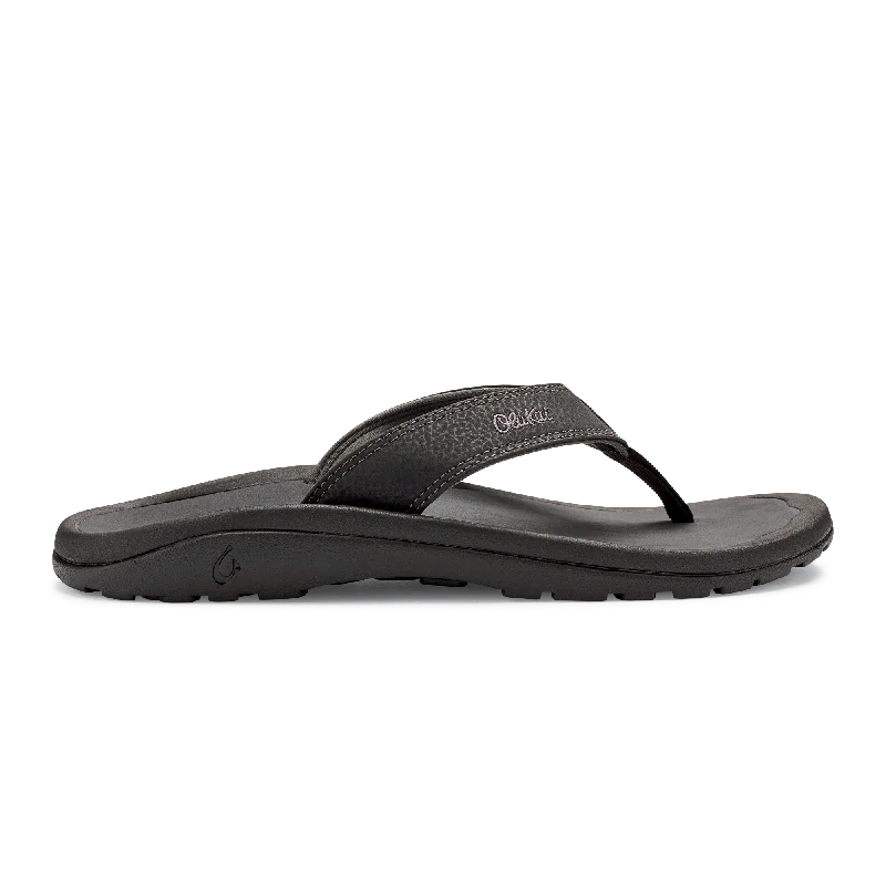 Waterproof men's sandals for water activities‘Ohana - Black / Dark Shadow