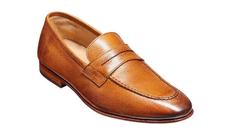 Men's loafers with a decorative buckleLedley - Cedar Grain