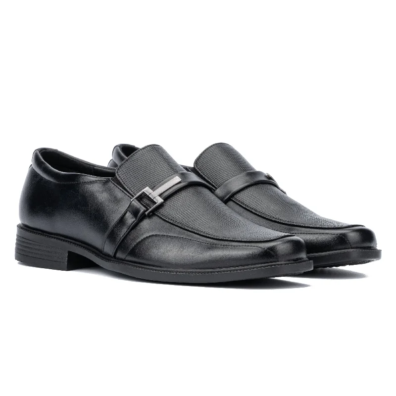 Men's loafers with a leather lacing systemMen's Hariom Dress Loafer