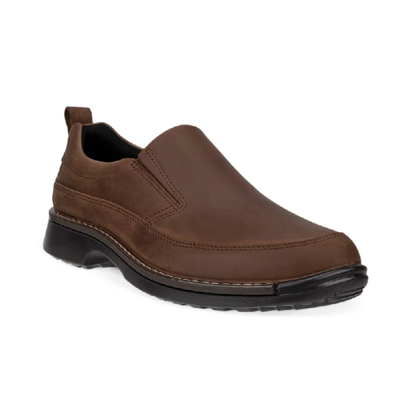 Men's loafers with a rubber sole for durabilityEcco Men's Fusion Slip On - Cocoa Brown