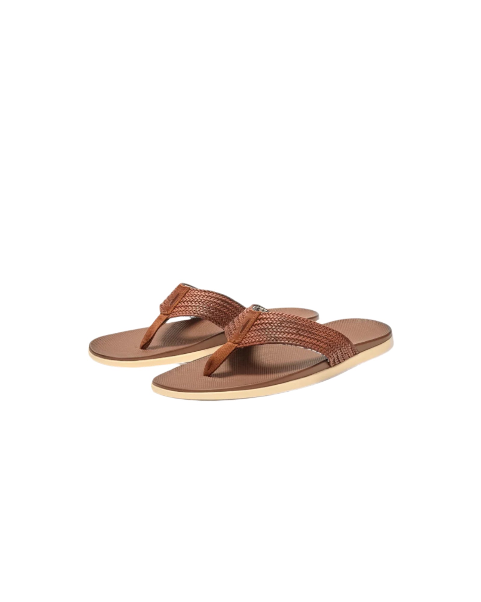 Men's sandals with a stretchy strap for a better fitJohnnie-O Boardwalk Leather Sandals - Tan