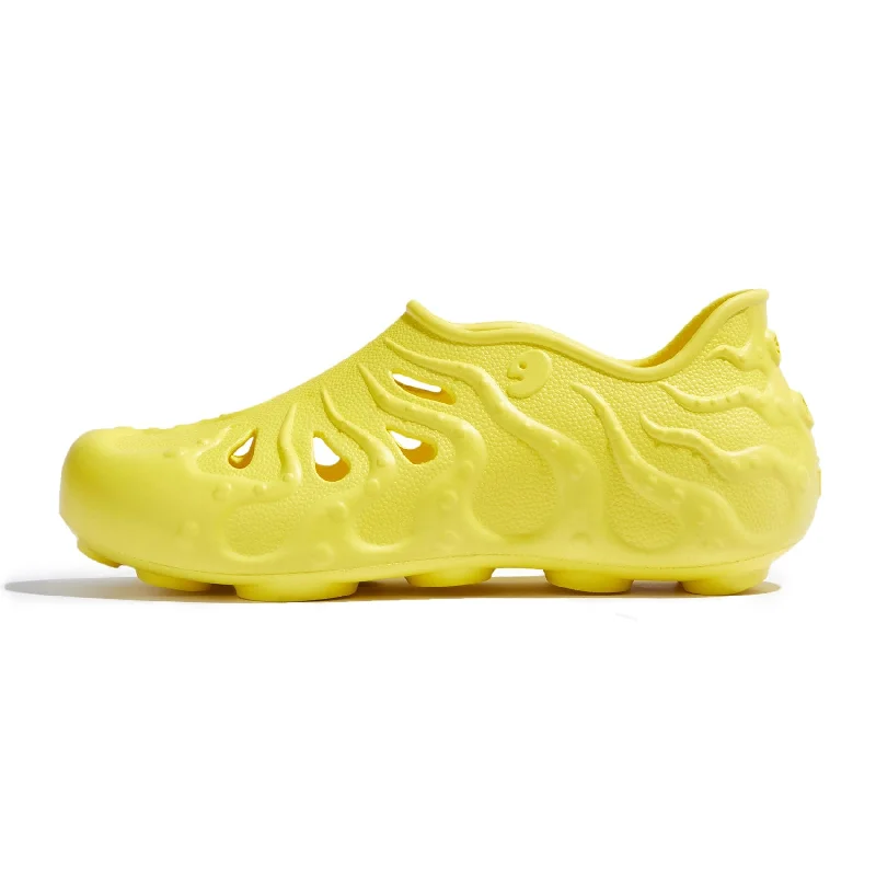 Men's sandals with a durable outer soleMaize Yellow Octopus II Men