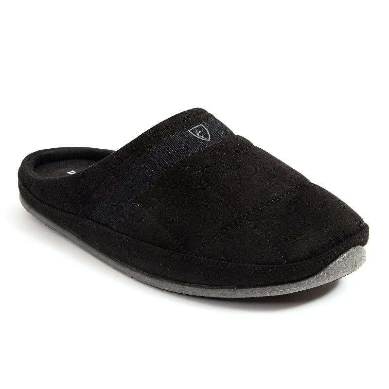 Men's slippers with a removable insole for cleaningGlacial Unisex in Black