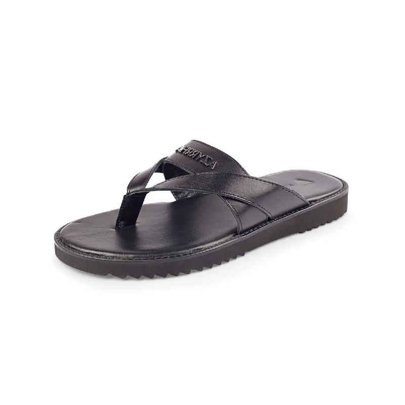 Men's sandals in a neutral color like black or brownMadras XL - Polish Vachetta - Black