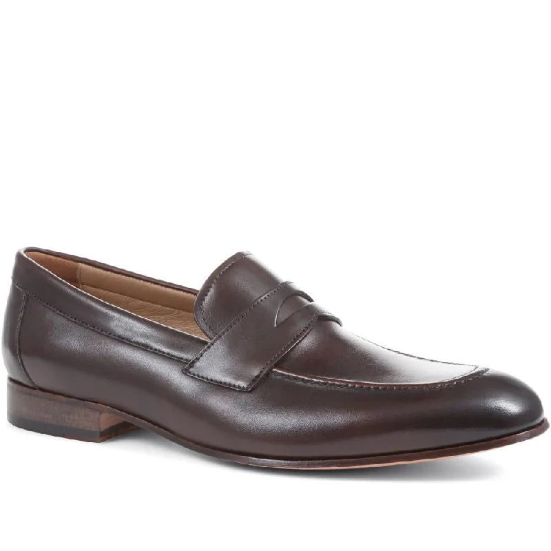 Men's loafers with a stretchy side panel for a better fitRoscoe Penny Loafers - ROSCOE / 321 660