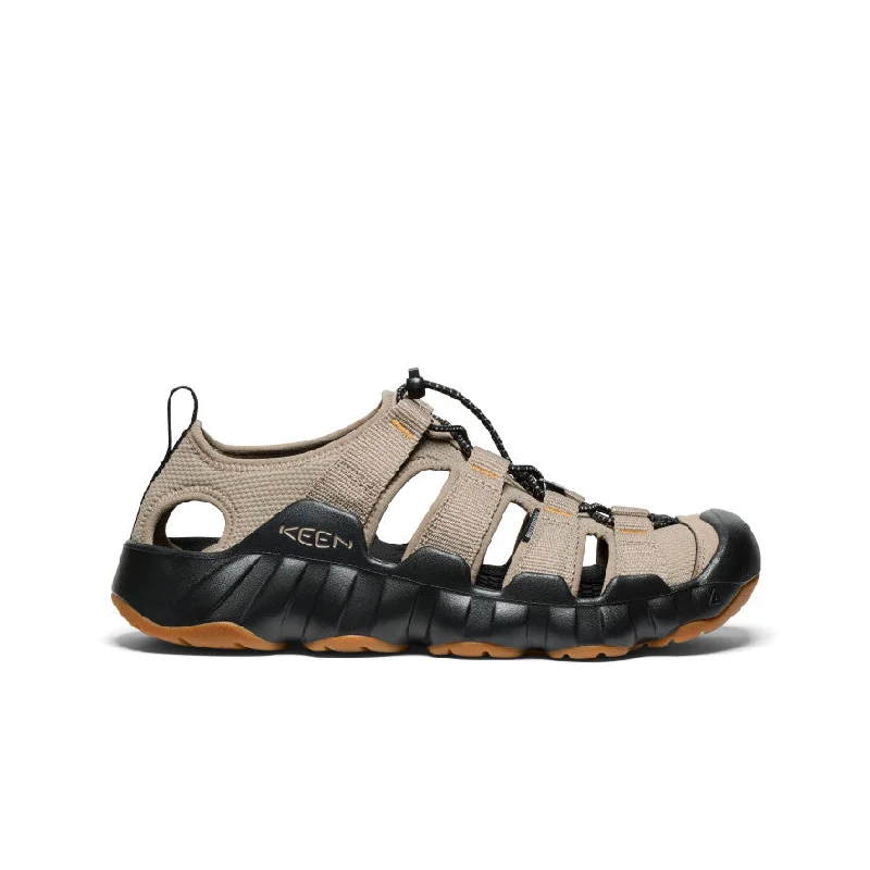 Men's leather sandals with an adjustable strapMen's Hyperport H2 Sandal  |  Brindle/Black