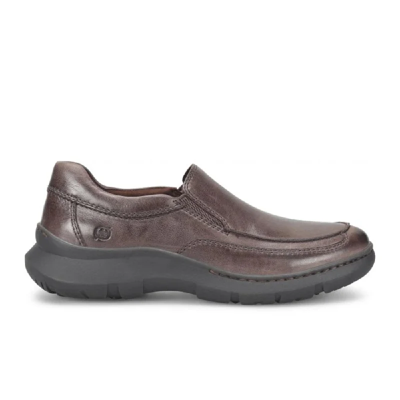 Men's loafers with a leather lining for comfortBorn Men's Cambridge - Dark Brown