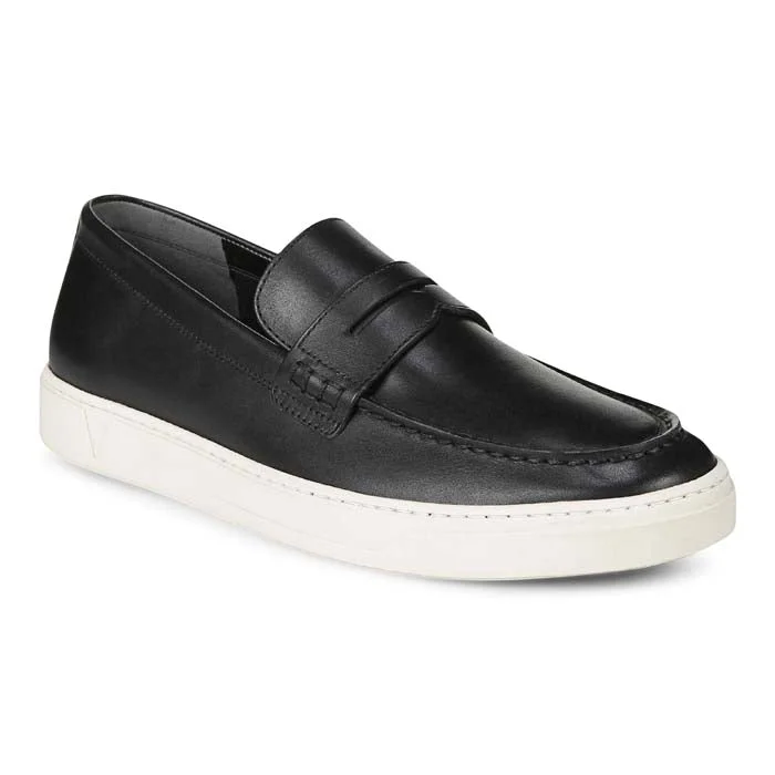 Men's loafers with a smooth leather finishMens Vionic Thompson in Black