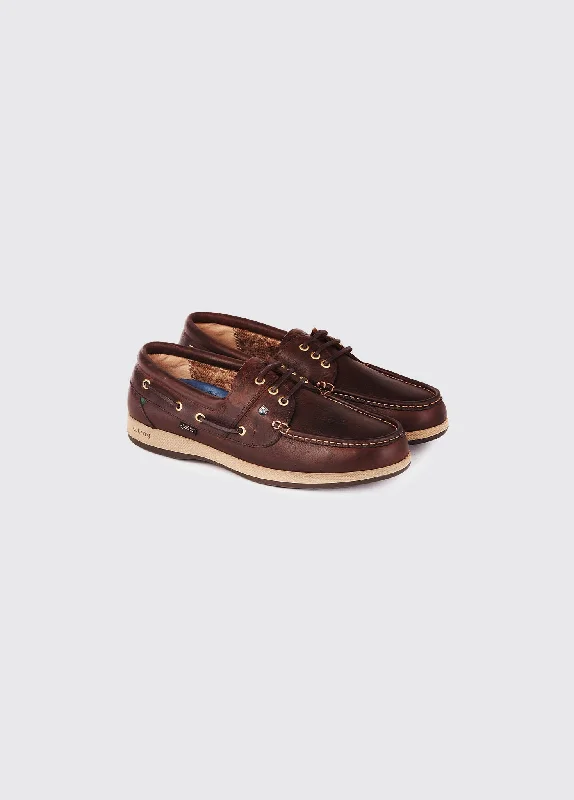 Suede men's boat shoes for a softer textureMariner GORE-TEX Lined Boat Shoe - Mahogany