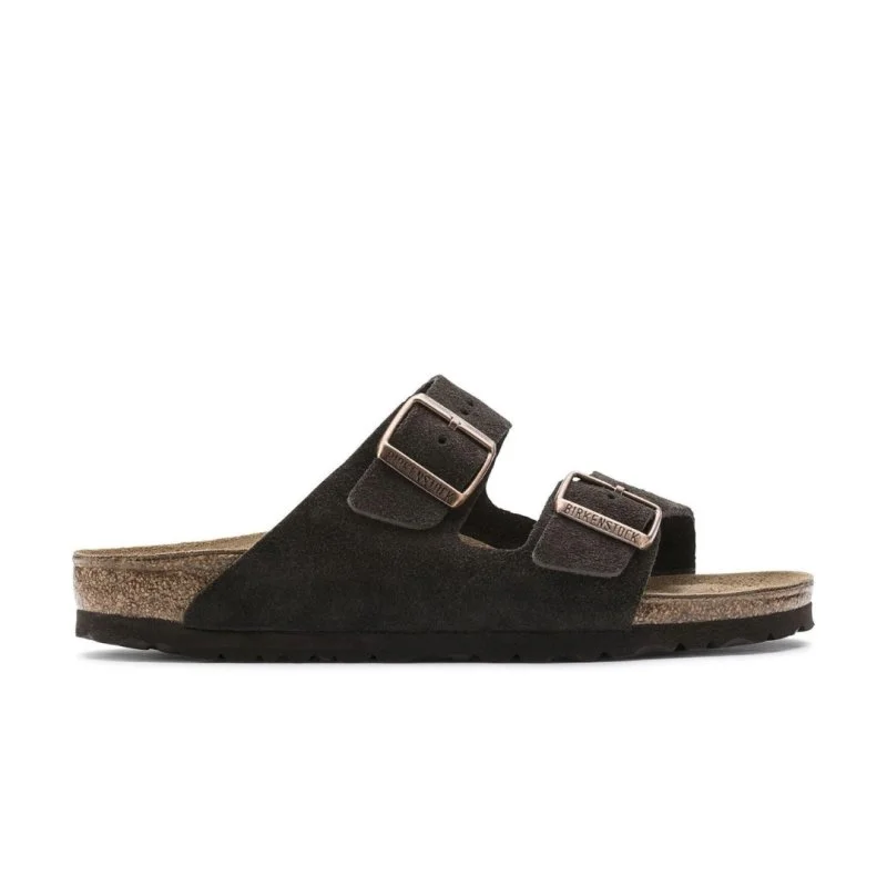 Men's sandals with a rubber sole for tractionBirkenstock Arizona - Mocha Suede