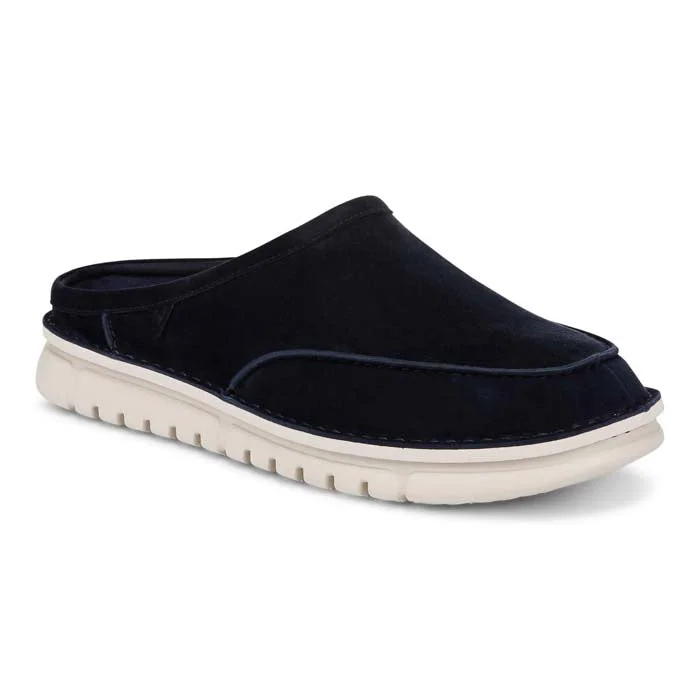 Men's loafers with a cushioned footbedMens Vionic Uptown Clog in Navy