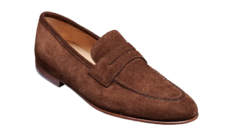 Men's loafers with a smooth leather finishLedley - Castagnia Suede