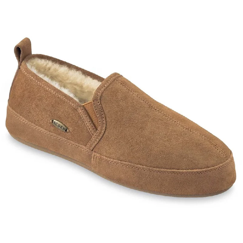 Men's slippers with a removable insole for cleaningMen's Romeo Sheepskin Slipper with Cloud Cushion® Comfort