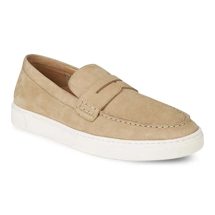 Men's loafers with a leather lacing systemMens Vionic Thompson in Sand