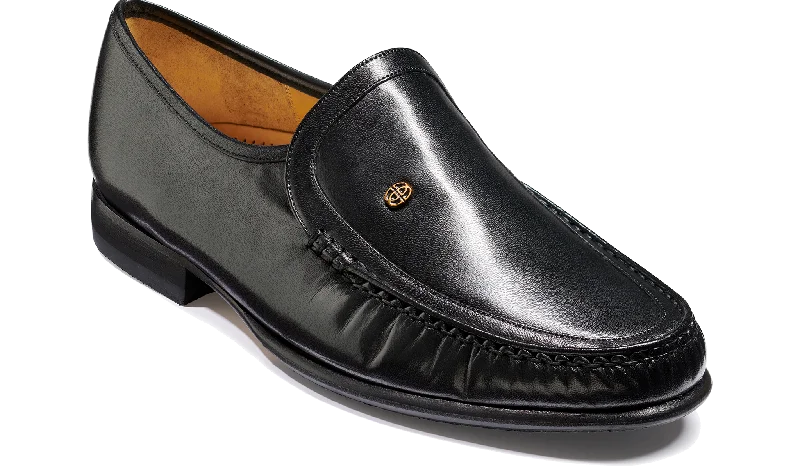 Men's loafers with a pointed toe for a stylish appearanceValencia - Black Kid