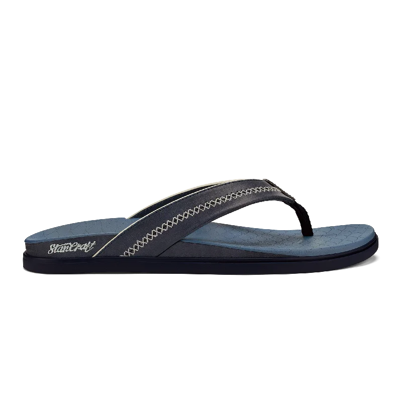 Men's sandals with a padded heelShoreline - Deep Water / Blue Fog