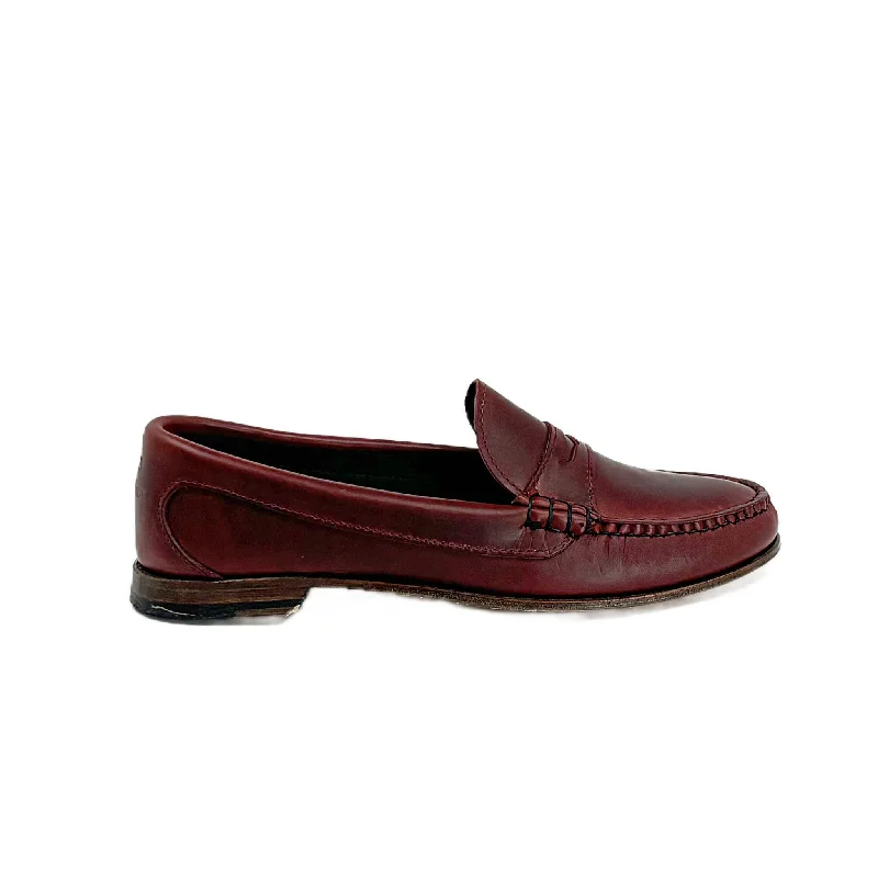 Men's loafers with a leather lining for comfortKKB Penny Loafer: Merlot Leather