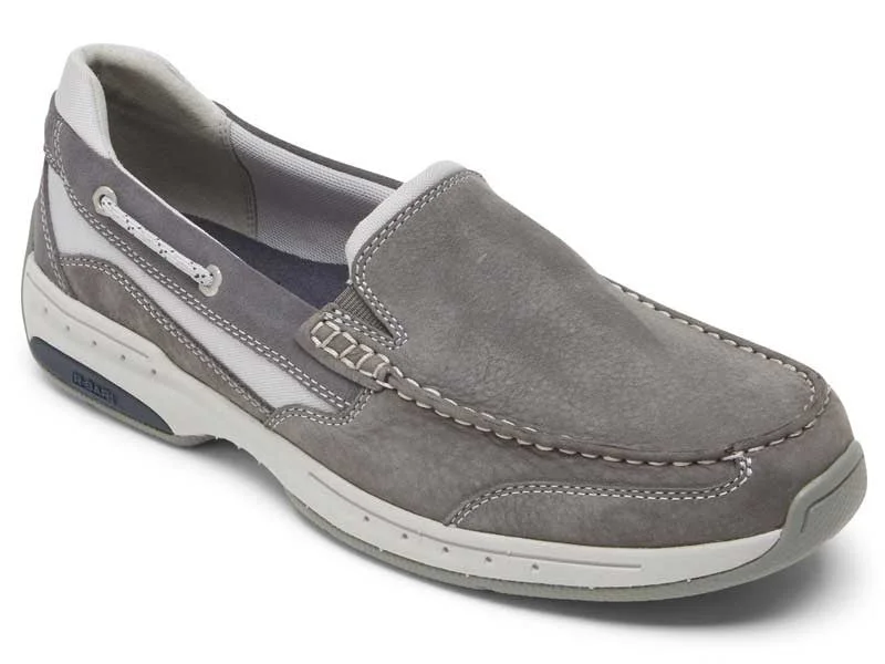 Men's sandals with a wide strap for supportDunham Captain Venetian - Men's Boat Shoe