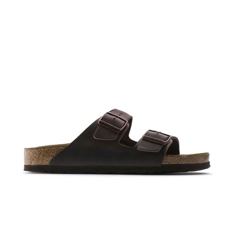 Men's sandals with a shock - absorbing insoleBirkenstock Arizona Soft Footbed - Habana Oiled Leather