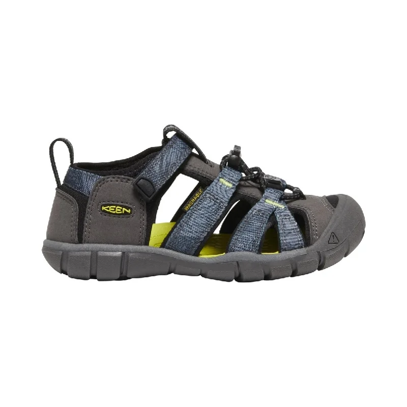 Men's sandals with a shock - absorbing insoleKeen Boy's PS (Preschool) Seacamp Magnet Print/Evening Primrose