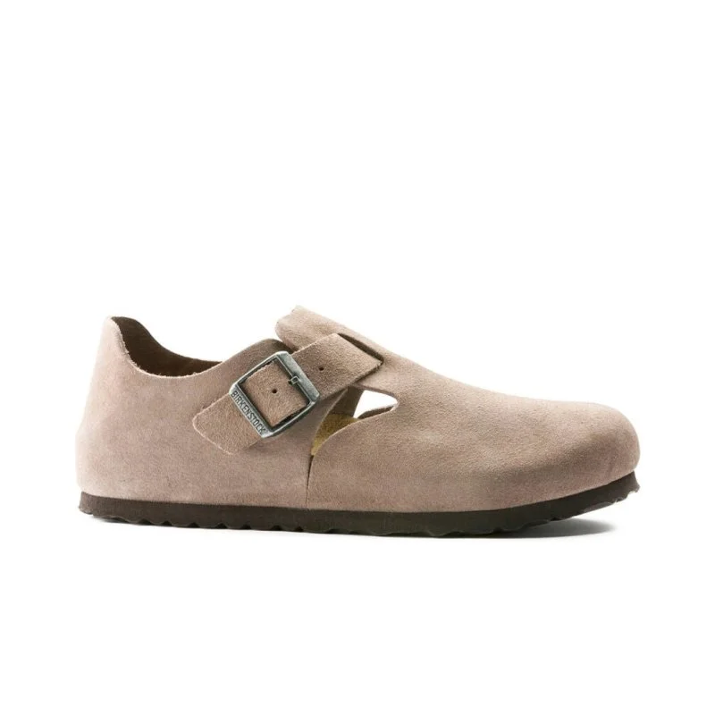 Men's loafers with a memory foam insoleBirkenstock London - Taupe Suede