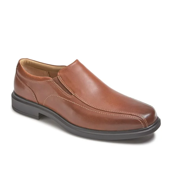 Men's loafers with a contrast stitching detailMens Johnston & Murphy XC4 Stanton 2.0 Run-Off Slip-On in Tan