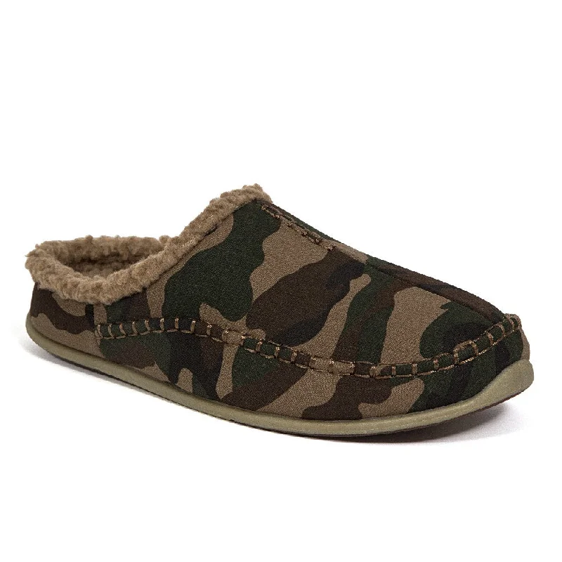 Men's slippers with a soft, flexible soleNordic Unisex in Camo