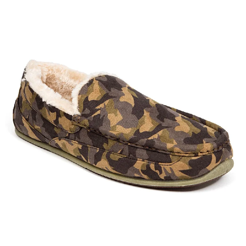 Men's slippers with a soft, flexible soleSpun Unisex in Brown Camo