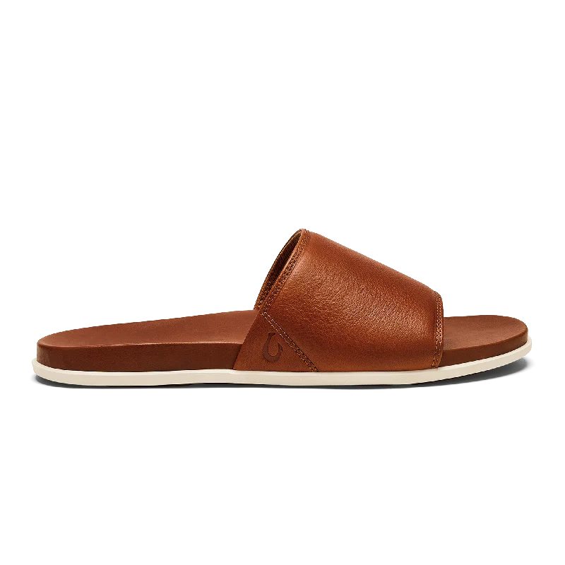 Men's sandals with a pointed toe for a stylish look‘Ōlali Slide - Fox / Fox