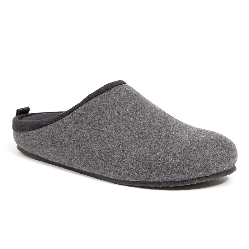 Men's slippers with a padded collar for comfortUnbound Unisex in Grey