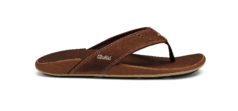 Men's sandals with a durable outer soleNui - Rum