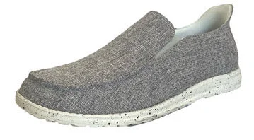 Men's boat shoes with a rubber outsole for durabilityPinto EZ Lt Grey (Mens)